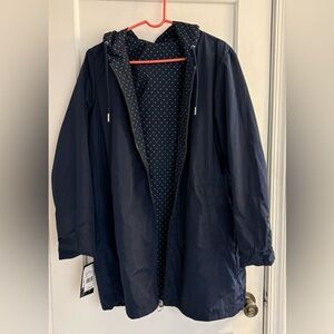 Jones New York Signature Reversible & Packable Jacket Size Large NWT